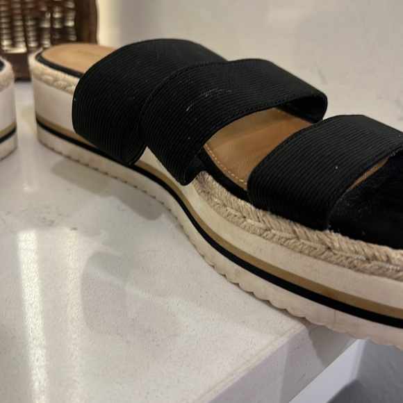 Universal Thread Black Espadrille Sandals size 10 - Picture 9 of 10